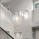 Nordic silk LED wabi sabi pendant light for home decoration