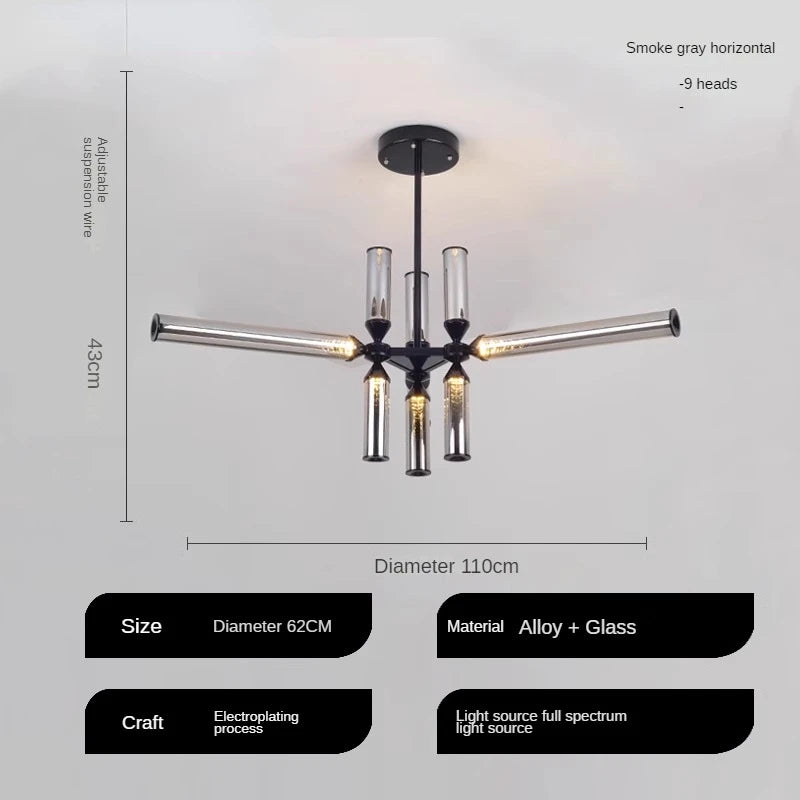 lampe à poser en verre design italien pour espaces modernes - vue 9 sur 19