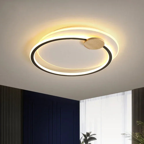 Modern LED ceiling light for elegant interior decor - vue 5 sur 8