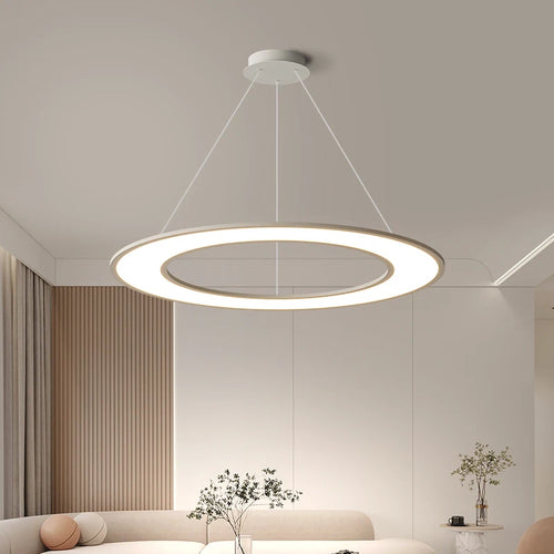 Ultra-thin modern LED ceiling light for decorative indoor lighting - vue 4 sur 18