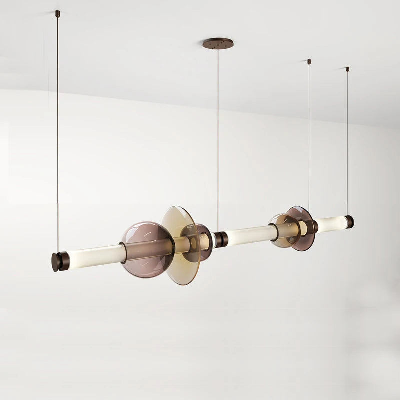 Designer glass LED pendant lights from Canada