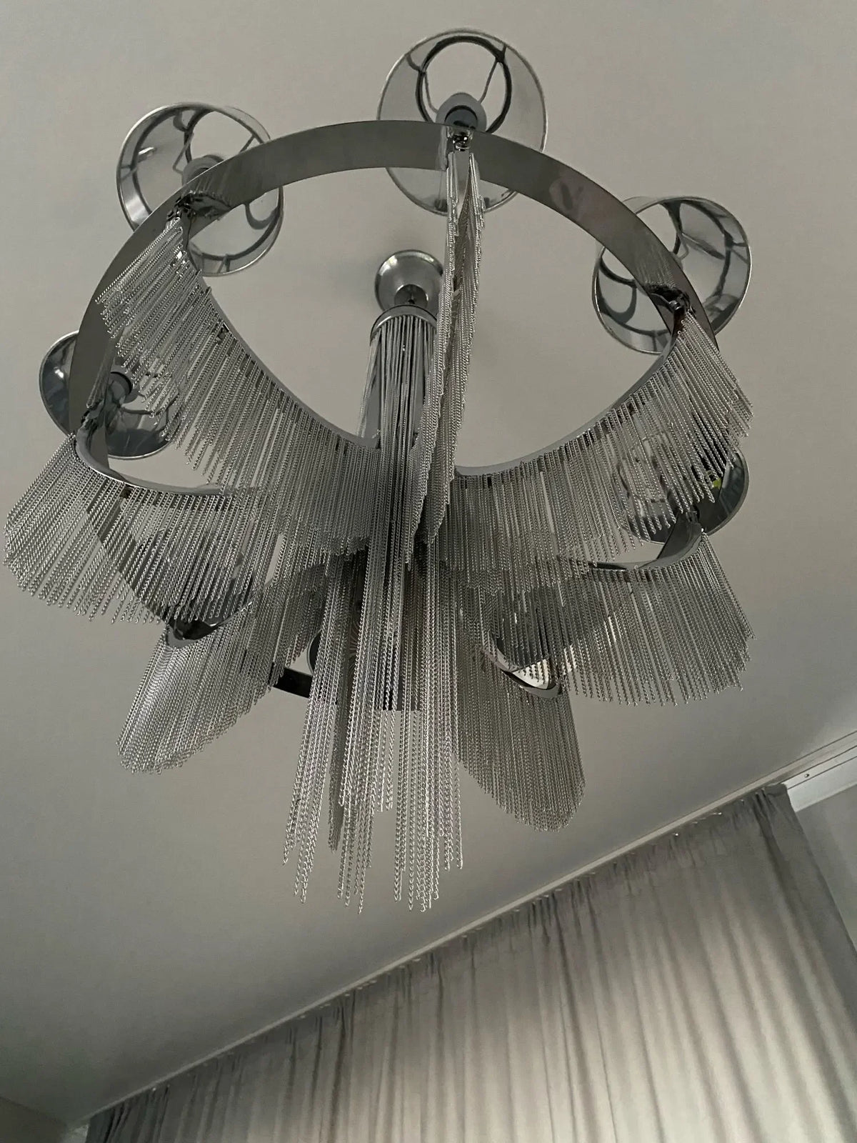 Luxury chandelier for weddings, entryways and elegant decor - vue 7 sur 15