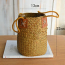 natural seagrass storage basket for various decorations