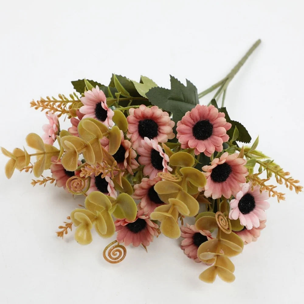 Decorative artificial flower bouquet for home and events - vue 12 sur 25