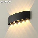 Waterproof outdoor LED wall light IP65