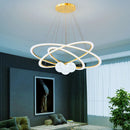 Nordic design glass chandelier creative decorative indoor lighting