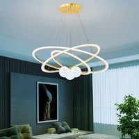 Nordic design glass chandelier creative decorative indoor lighting