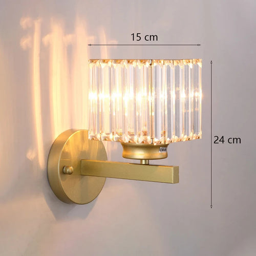 Elegant nordic design modern glass wall light for interior decor - vue 10 sur 15