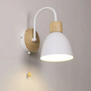 Modern Nordic macaron wall light with LED switch