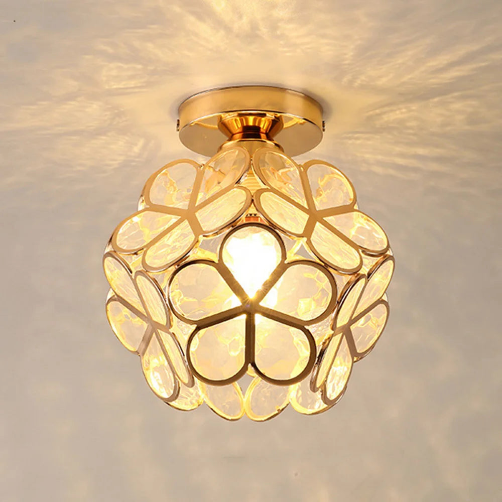 Modern acrylic LED ceiling light for bright interiors