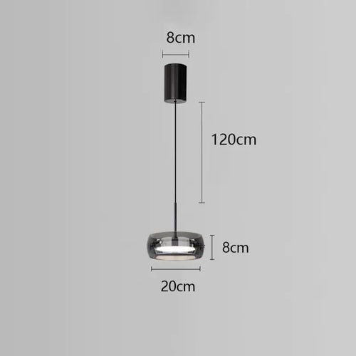 Modern and elegant LED chandelier for indoor decoration