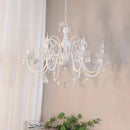 Romantic crystal chandelier for modern children's room
