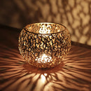 Creative retro metal candle holder for party and wedding decor