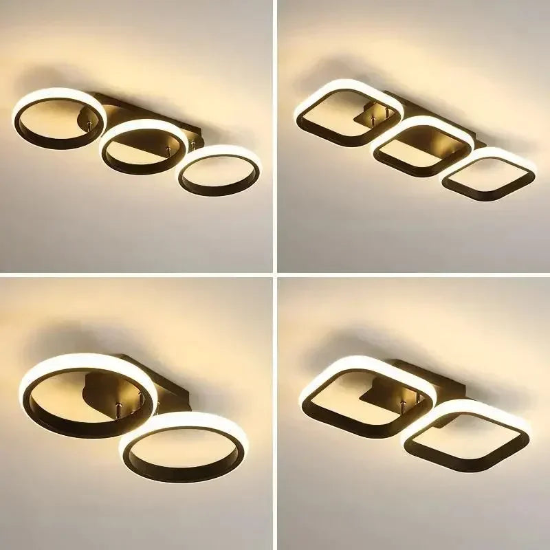 Modern LED chandelier for indoor decoration and ceiling lighting