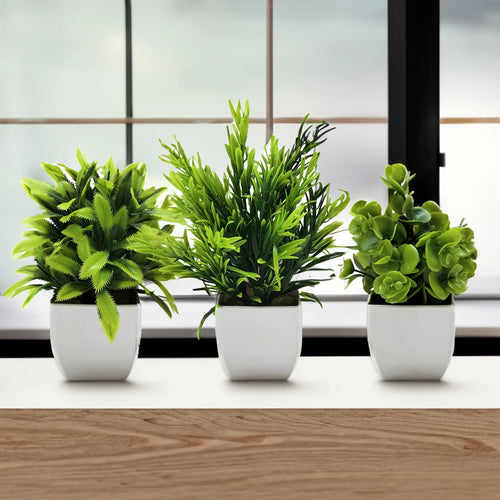 Artificial potted plant for office and garden decoration - vue 2 sur 45