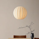 Wabi sabi silk pendant lamp for modern interior decor