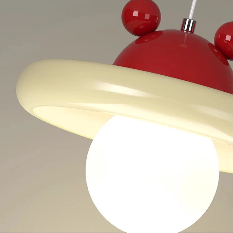 Modern chandelier for children's room nordic bright decor - vue 6 sur 15