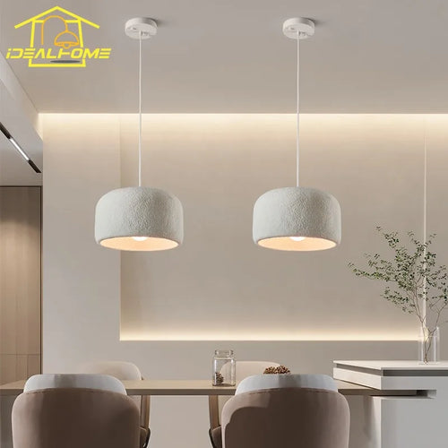 Minimalist Japanese wabi-sabi pendant light for modern spaces - vue 5 sur 14