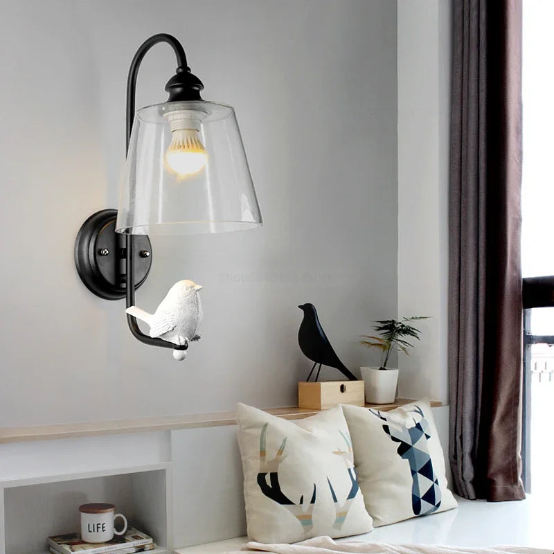 Modern resin decorative angel wall light - vue 3 sur 12
