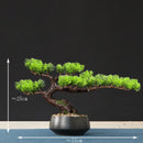 Artificial bonsai tree for indoor decoration and landscaping