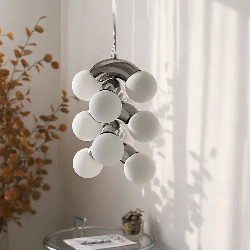 Nordic balloon pendant light for interior decoration - vue 3 sur 12