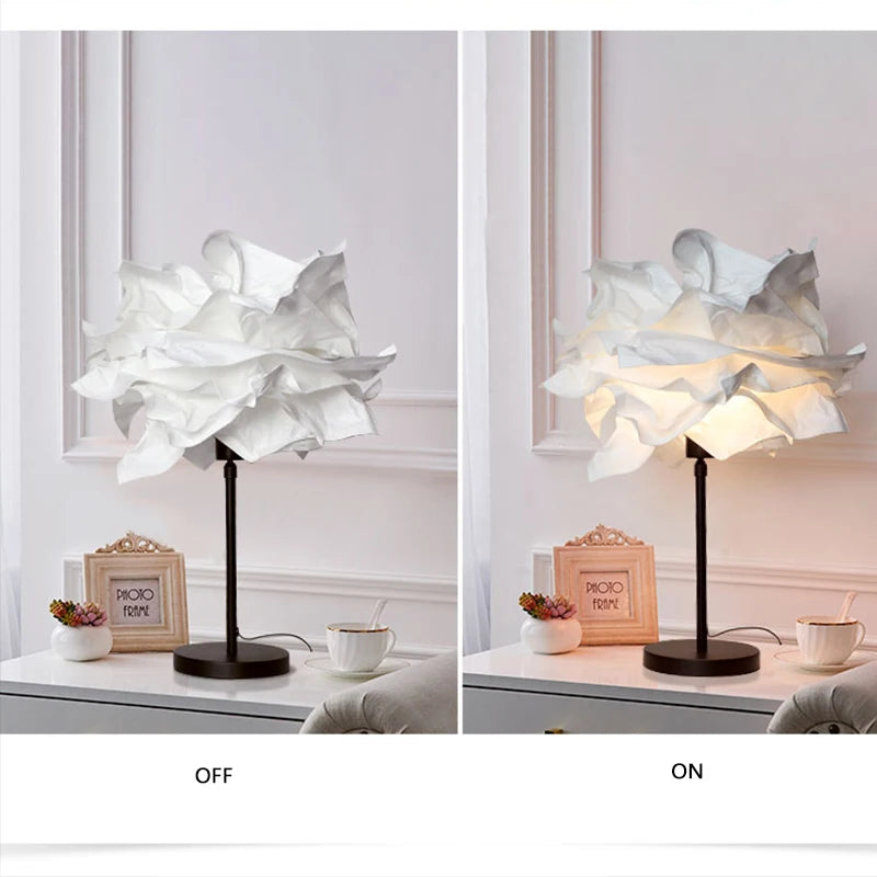 lampadaire créatif en papier avec poteau rétractable pour hôtel - vue 5 sur 15