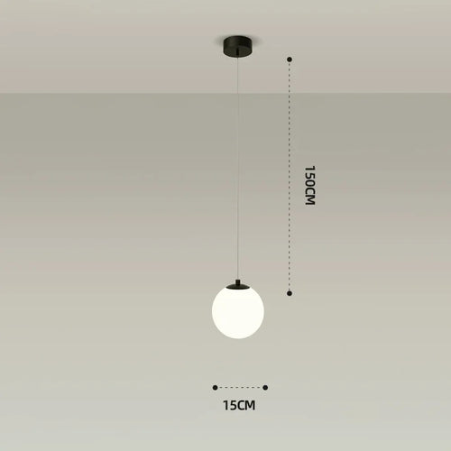 Nordic pendant lamp for interior decoration - vue 11 sur 10