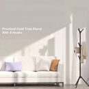 practical tree branch shaped clothes rack with multiple hooks