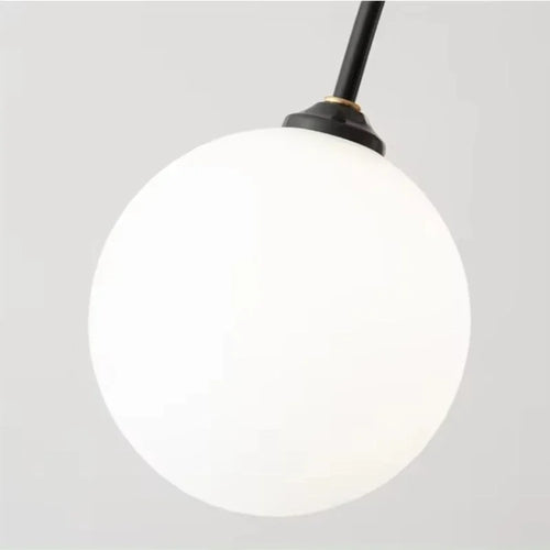 Modern minimalist LED pendant light for elegant interiors - vue 6 sur 8