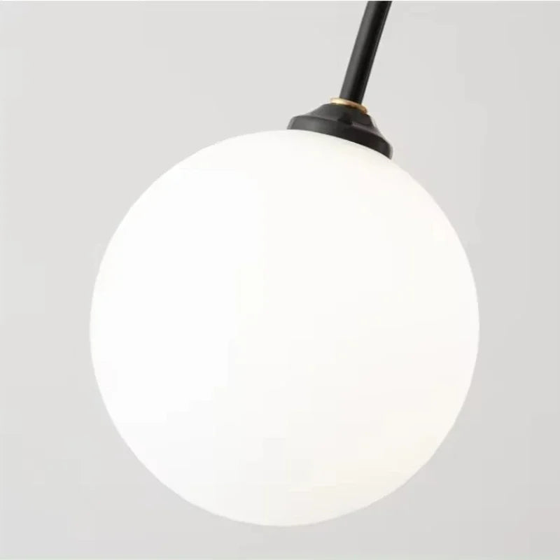 Modern minimalist LED pendant light for elegant interiors - vue 5 sur 8