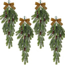 Artificial pinecone garland for Christmas decorations