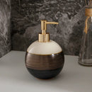 ceramic bottle for lotion and decorative soap