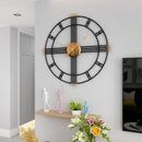 modern wall clock Nordic creative silent decoration