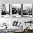 vintage black and white photography urban architecture new york paris