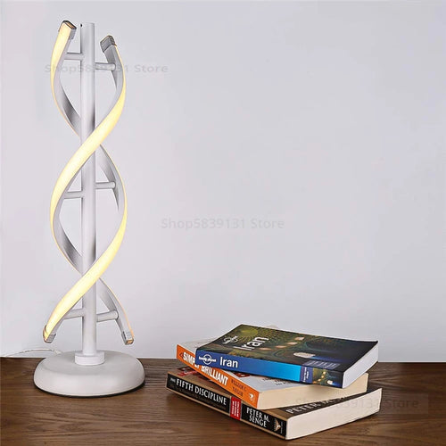Modern nordic design acrylic LED floor lamp - vue 4 sur 10