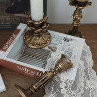 Metal candle holders for wedding and event decoration