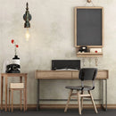 Retro water pipe wall light decorative indoor fixture