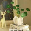 Artificial green lotus leaf plant for indoor and outdoor decoration