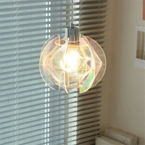 Nordic acrylic pendant light for modern decor - vue 2 sur 14