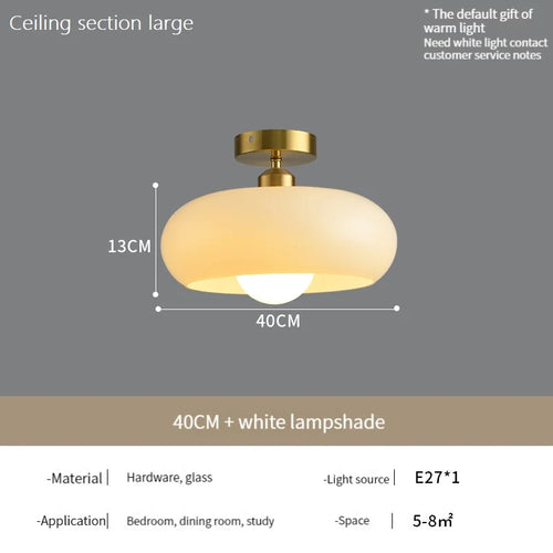 Modern Nordic Bauhaus pendant light elegant indoor lighting - vue 14 sur 18