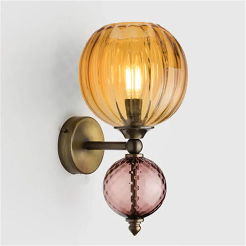Glass bubble LED wall light - vue 16 sur 16