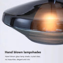 Nordic design glass pendant light for interior decor