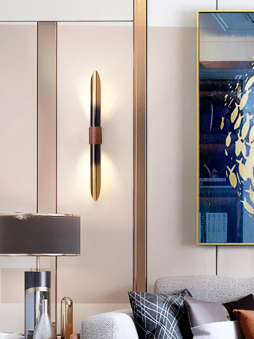 Minimalist double head modern design wall light - vue 4 sur 8