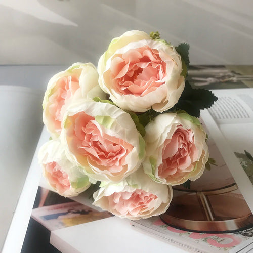 Small artificial flower bouquet for spring decoration and weddings - vue 34 sur 37