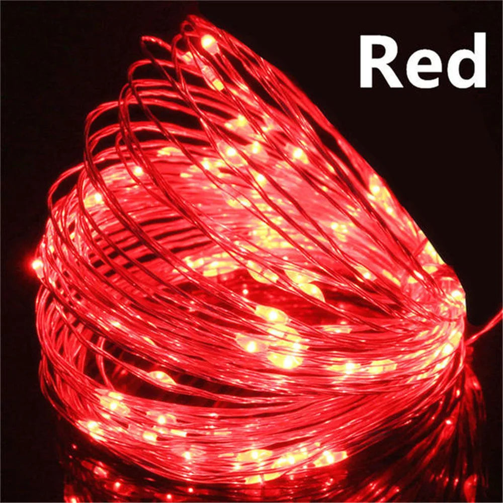 Waterproof USB LED string lights for festive, wedding and Christmas decor
