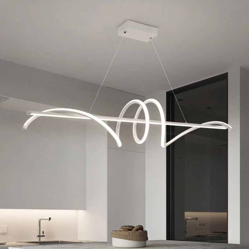 Modern LED pendant light for elegant interior decoration
