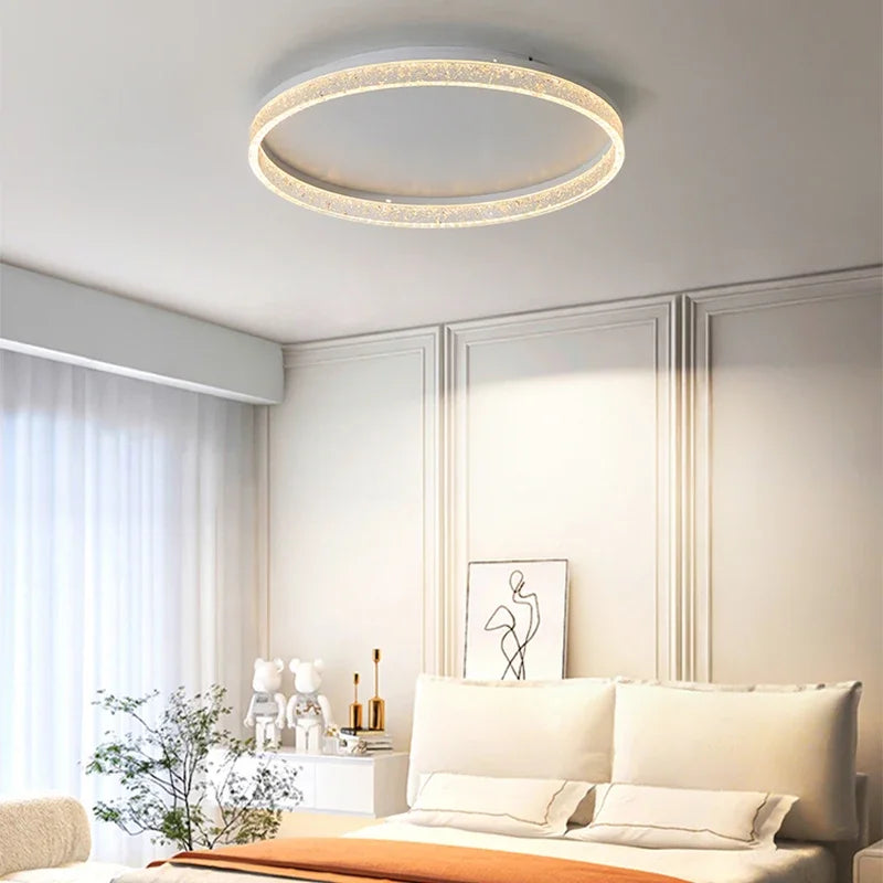 Modern LED ceiling light for elegant interior decor - vue 4 sur 16