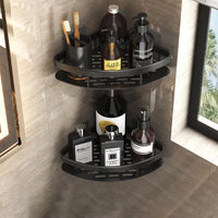 luxury rustproof wall shelves for bathroom accessories