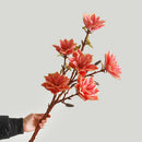 Decorative artificial flowers zen style with magnolia