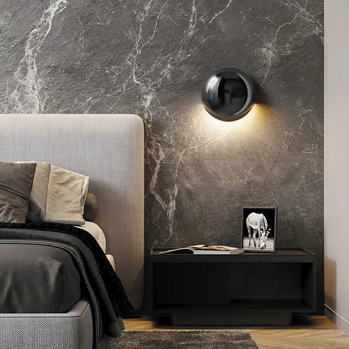 Modern iron and acrylic wall light with elegant design for interiors - vue 2 sur 8
